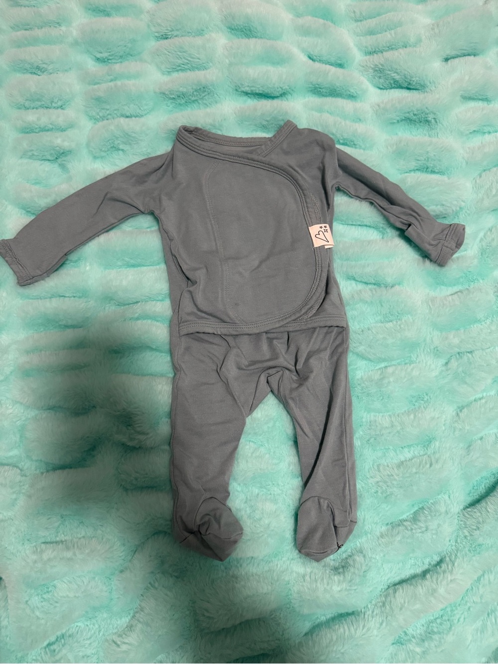 Bonsie Baby Footie - Avacado